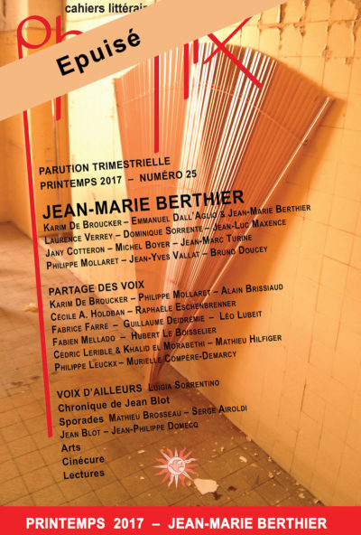 N° 25 - Revue Phoenix