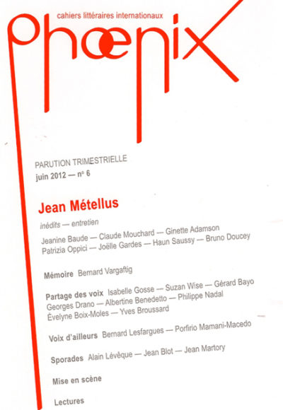 N° 6 - Revue Phoenix