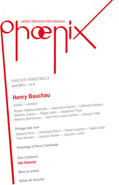 N° 2 - Revue Phoenix